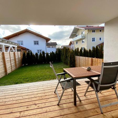 Ferienwohnung Am Bayrischen Meer Übersee Exteriör bild